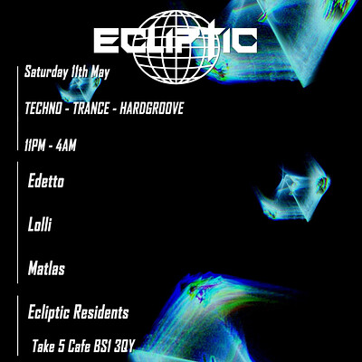 Ecliptic: edetto, Lolli and Matlas at Take Five Cafe