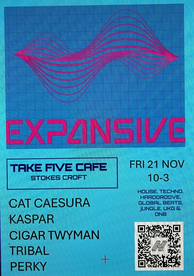 EXPANSIVE at Take Five Cafe