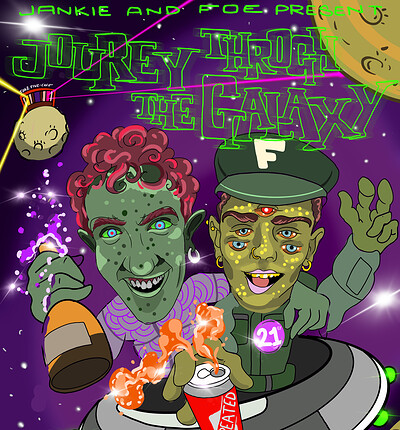 Jankie and Foe present 'A Journey Through the Galaxy' at Take Five Cafe