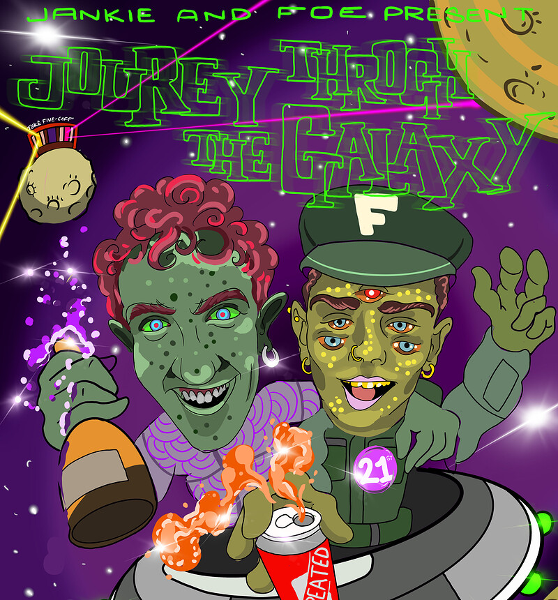 Jankie and Foe present 'A Journey Through the Galaxy' at Take Five Cafe