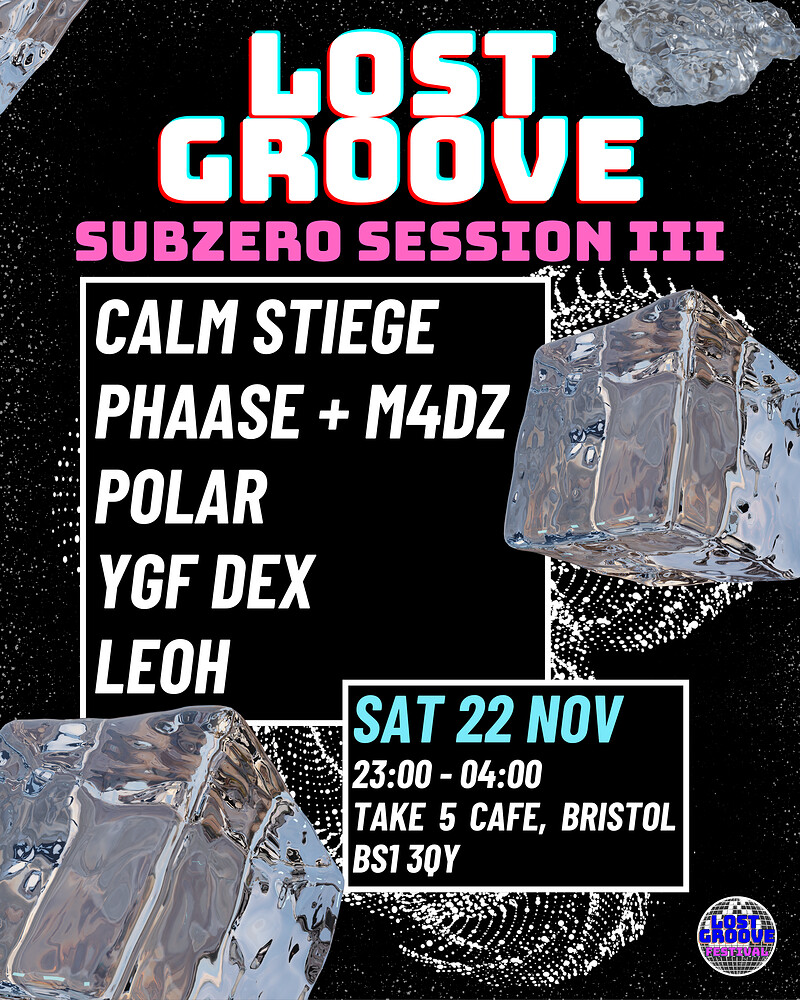 LOST GROOVE - SUBZERO SESSION III at Take Five Cafe