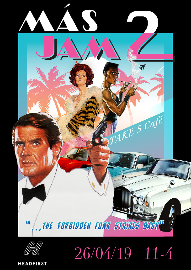 MásJam 2 : The Forbidden Funk Strikes Back at Take Five Cafe