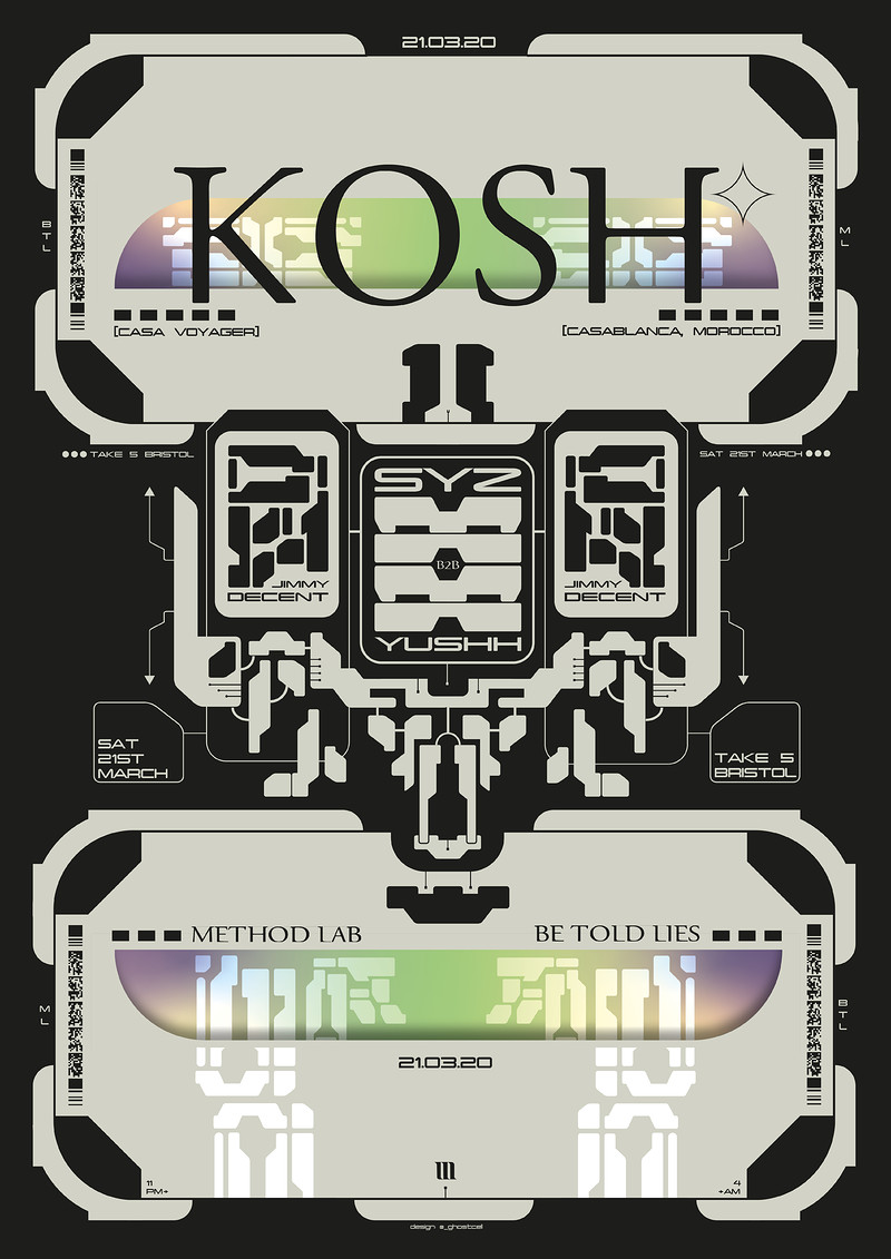 Method Lab x Be Told Lies Present: Kosh at Take Five Cafe