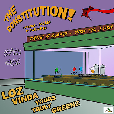 The Constitution: The 'Pre'-Quel at Take Five Cafe