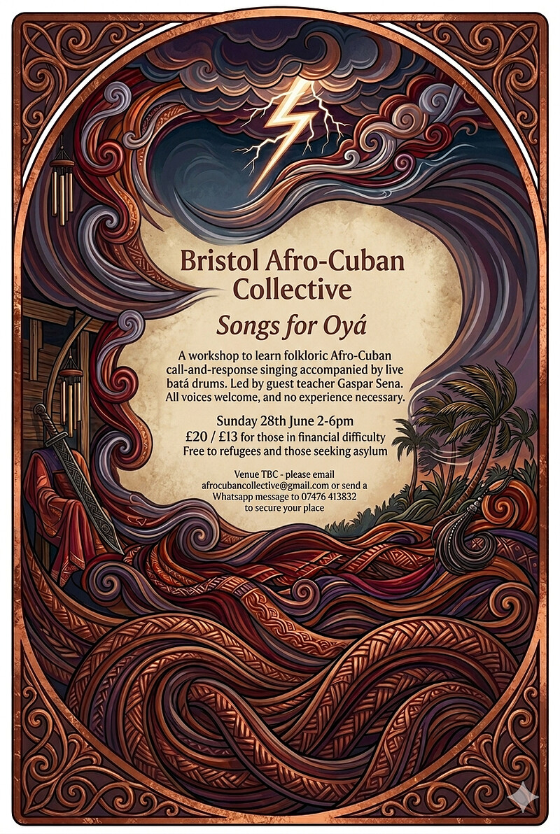 Bristol Afro-Cuban Collective Workshop at TBC