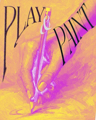 PLAY & PAINT – Collective Art Game Experimental Art Workshop at Terra cafe