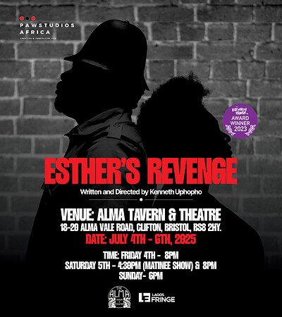 Esther's Revenge - Pawstudios Africa at The Alma Tavern Theatre