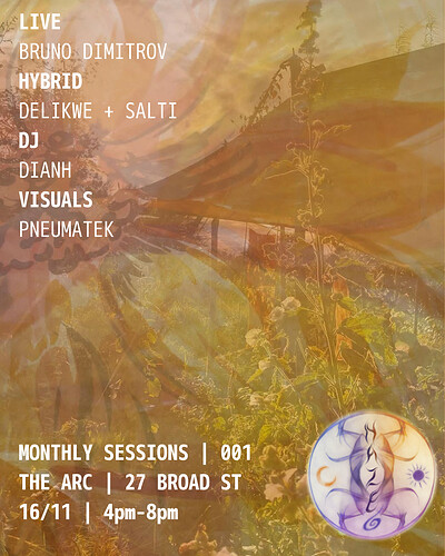 Haze Monthly Sessions | 001 at The Arc, 27 Broad Street, BS1 2HG