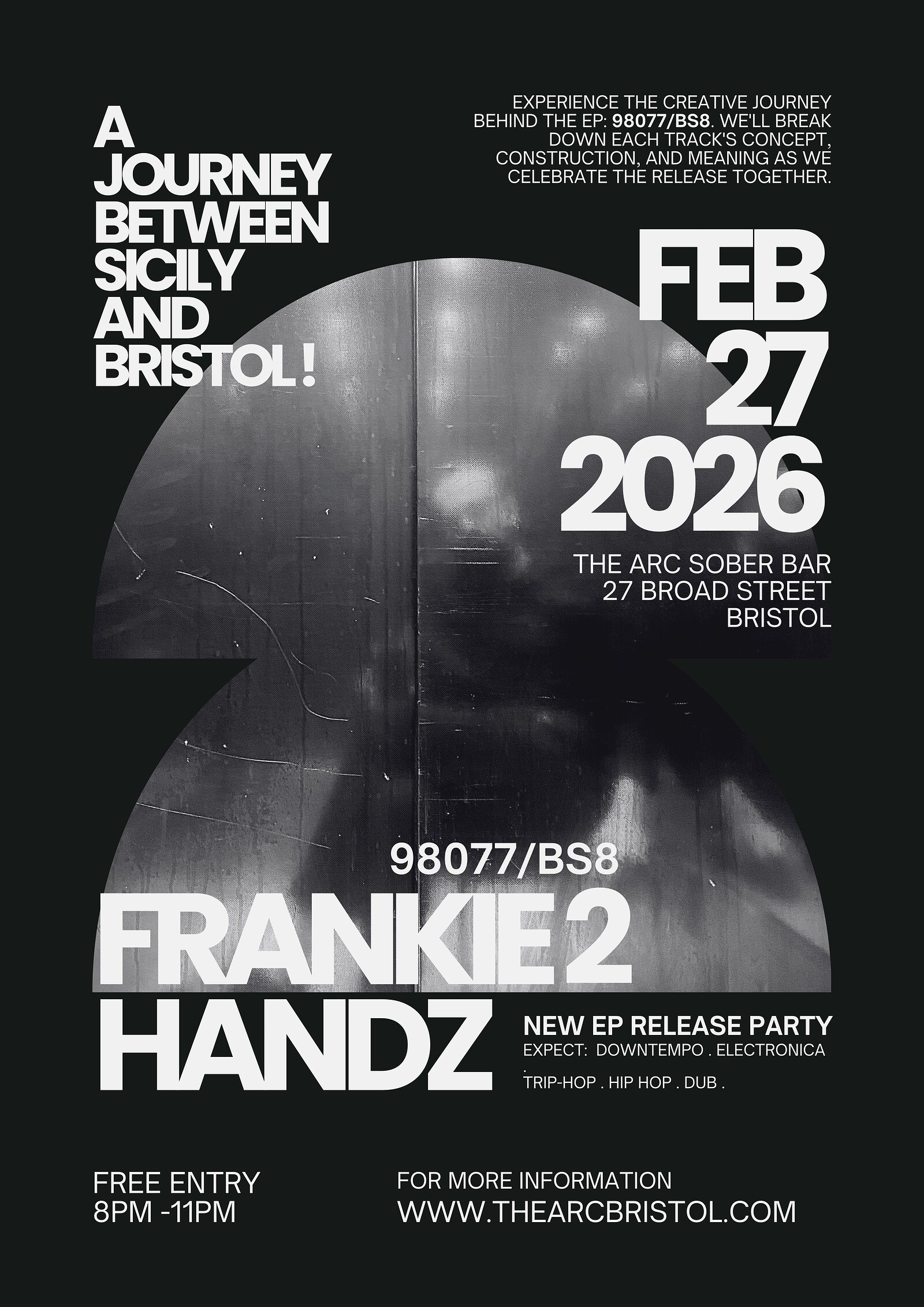 Frankie 2 Handz & Bacino DOUBLE RELEASE PARTY at The Arc Bar