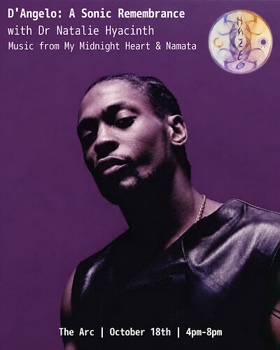D'Angelo: A Sonic Remembrance with Dr Natalie Hyacinth | Haze Sessions 001 at The Arc, BS1 2HG