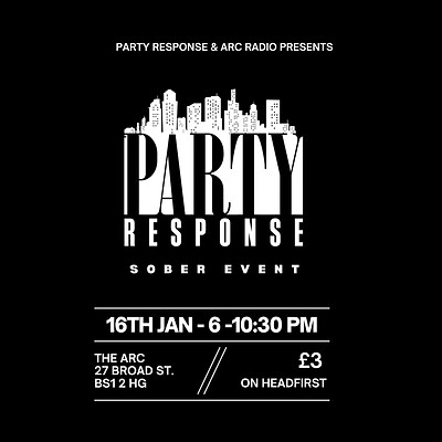 Party Response: Sober Session — Arlo + Guest at The Arc