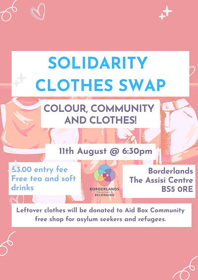 Solidarity Clothes Swap at The Assisi Centre
