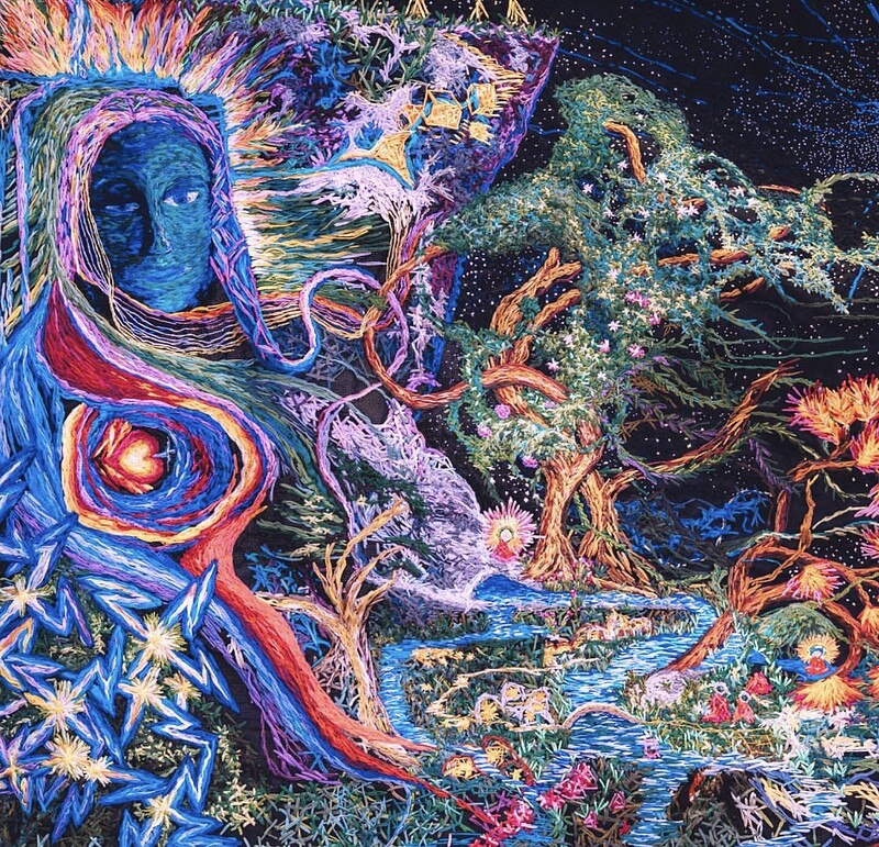Weaving the Cosmic Tapestry of Threads & Sound at The Avalon Room, 2-4 High St, Glastonbury, BA6 9 DU