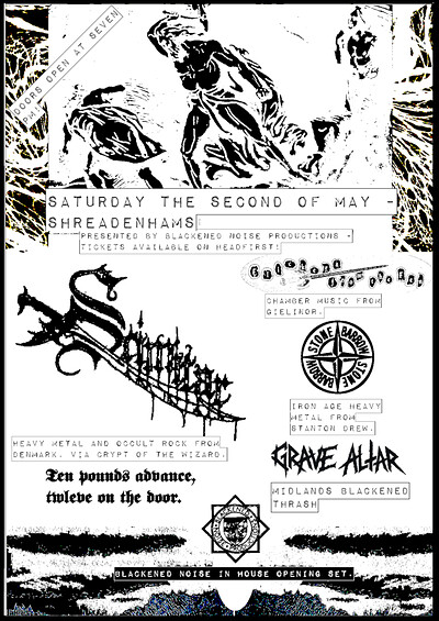 Scimitar  + Flickers from the Fen + more at The Backrooms (Shredenhams)