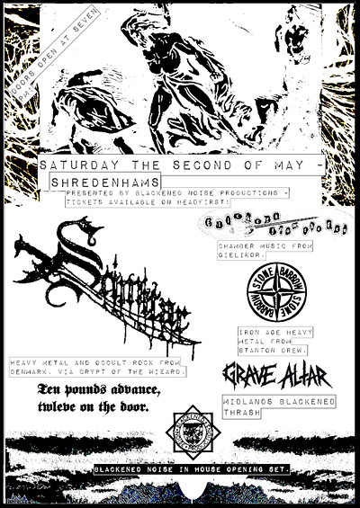 Scimitar  + Flickers from the Fen + more at The Backrooms (Shredenhams)