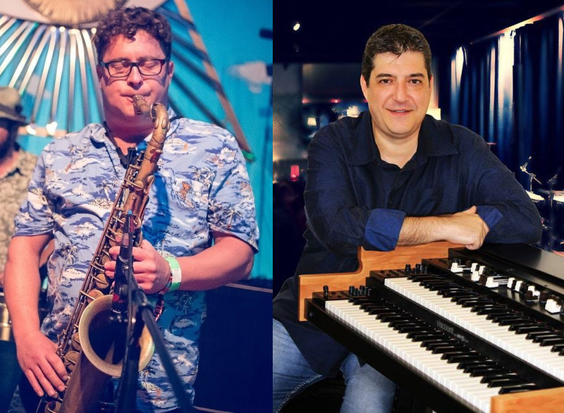 Craig Crofton with Massimo Merighi at The Be-bop Club