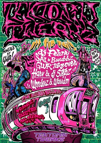 Tektonik Twerkz Presents - Off the Rails at The Bell, Bristol, BS2 8JT