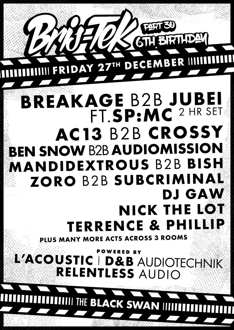Bris-Tek 30 - 6th Birthday & Xmas Party at The Black Swan