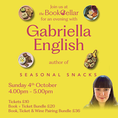 Seasonal Snacks with Gabriella English at The BookCellar