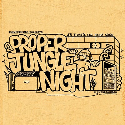 AnExperience presents ~ A proper jungle night at The Boxing Gym