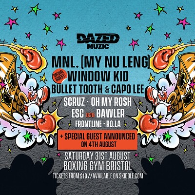 Dazed Bristol Day Party at The Boxing Gym
