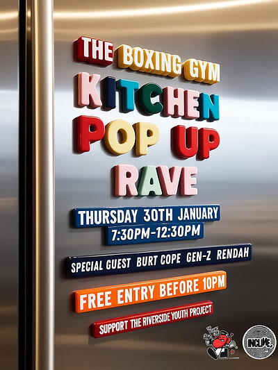 Kitchen Pop Up Rave ft. Special Guest & More at The Boxing Gym