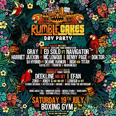RumbleCakes Day Party at The Boxing Gym