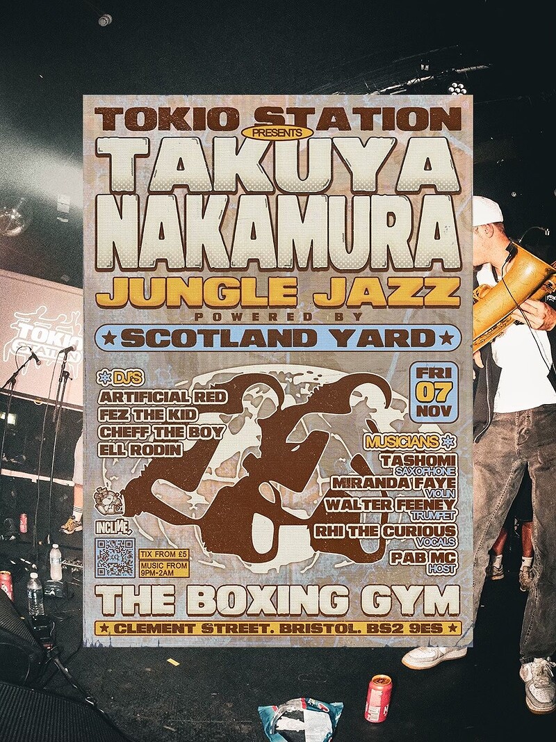 Takuya Nakamura  - Jungle Jazz - TS010 at The Boxing Gym