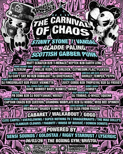 The Carnival of Chaos at The Boxing Gym