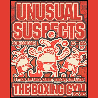 The UnUsual Suspects - Halloween Weekender pt. 1 at The Boxing Gym