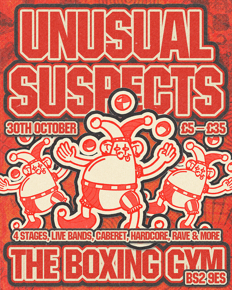 The UnUsual Suspects @ The Boxing Gym - Halloween Weekender pt. 1 at The Boxing Gym