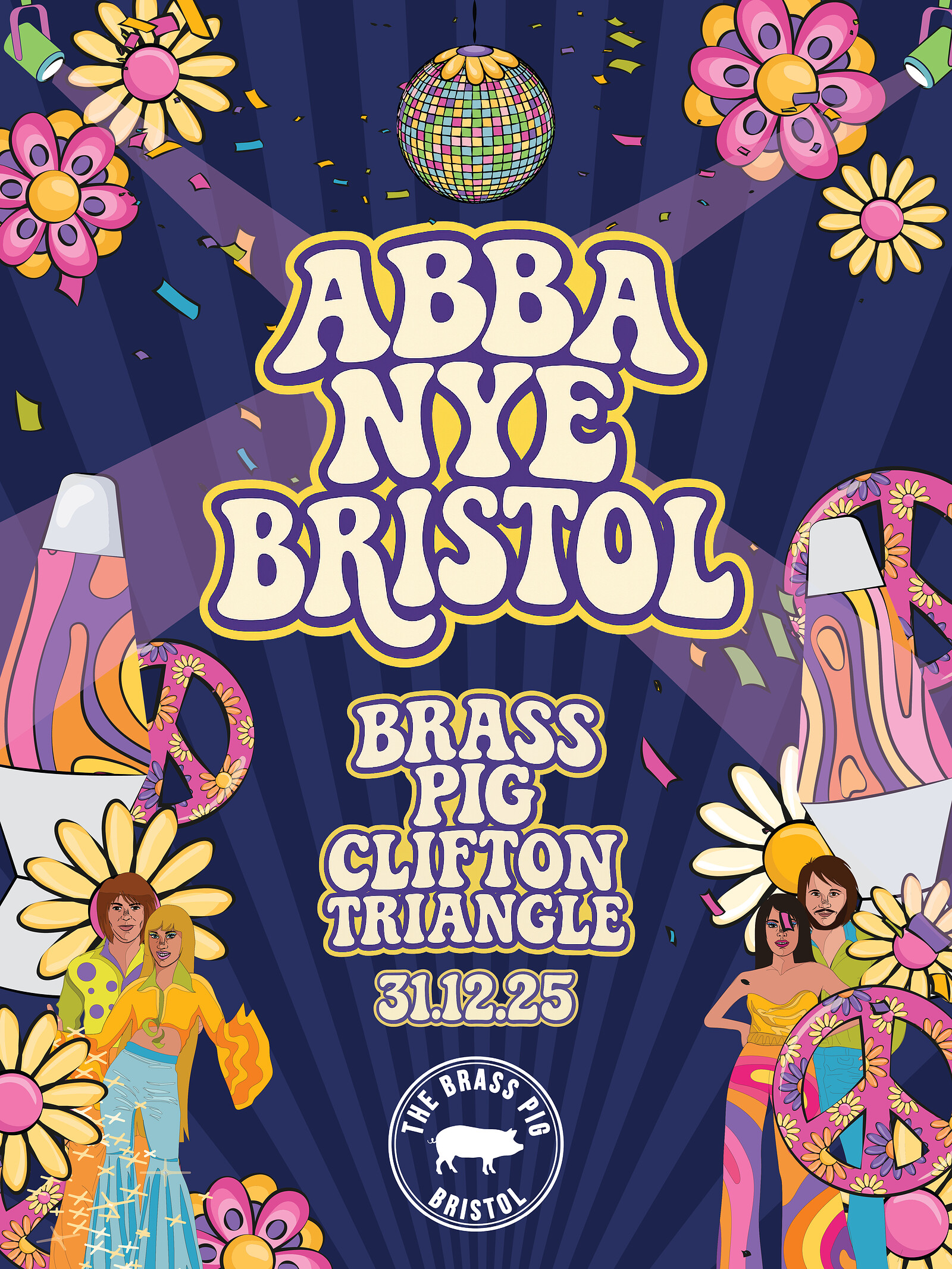ABBA Disco Wonderland | Bristol NYE at The Brass Pig