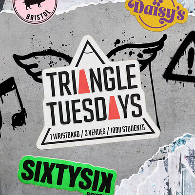 Triangle Tuesdays - 3 Venues - 1000 + Students - 1 Ticket at The Brass Pig