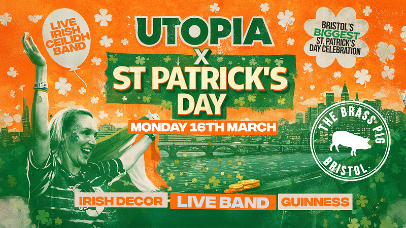 Utopi: St. Patrick's Day - Ceilidh Band at The Brass Pig