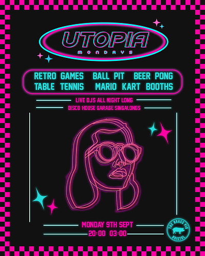 Utopia Monday @ The Brass Pig at The Brass Pig