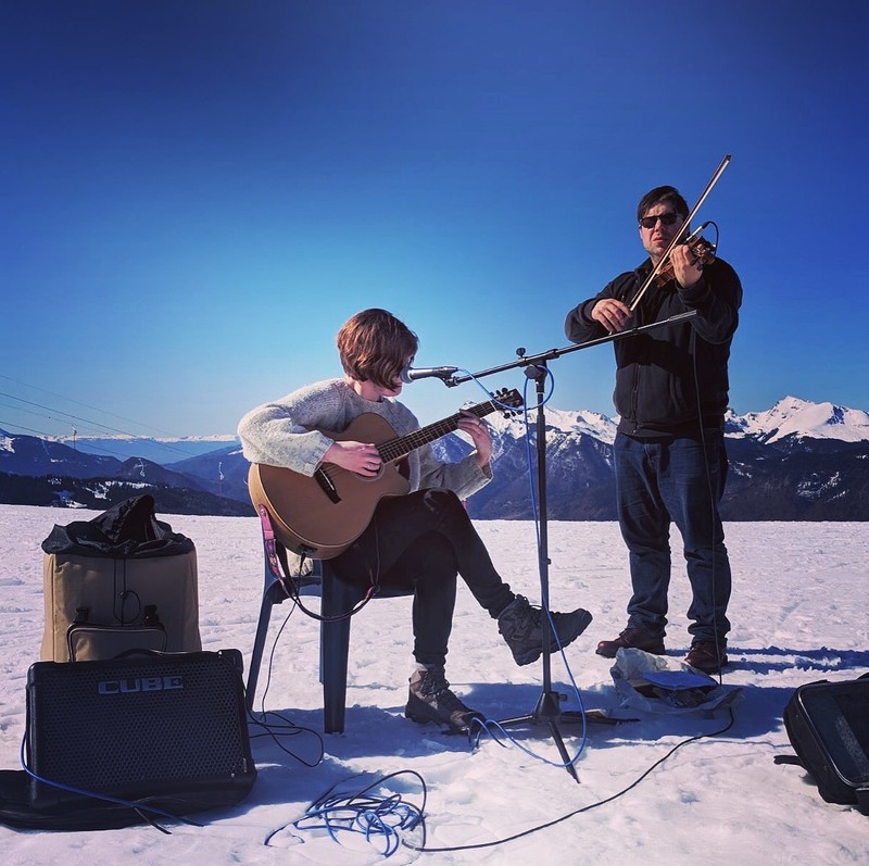 Elly Hopkins & John Pearce at The Bristol Fringe