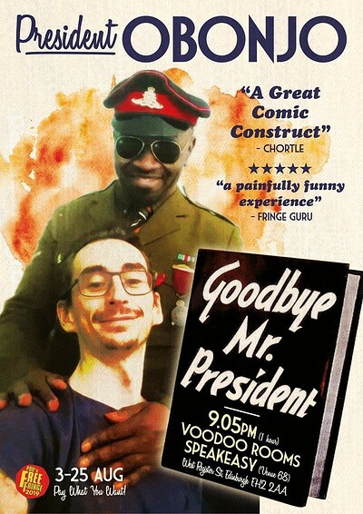 Buffoon Comedy, President Obonjo at The Bristol Fringe