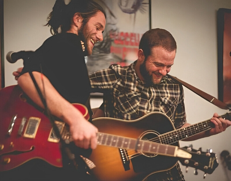 Chris Webb and Jack Cookson at The Bristol Fringe