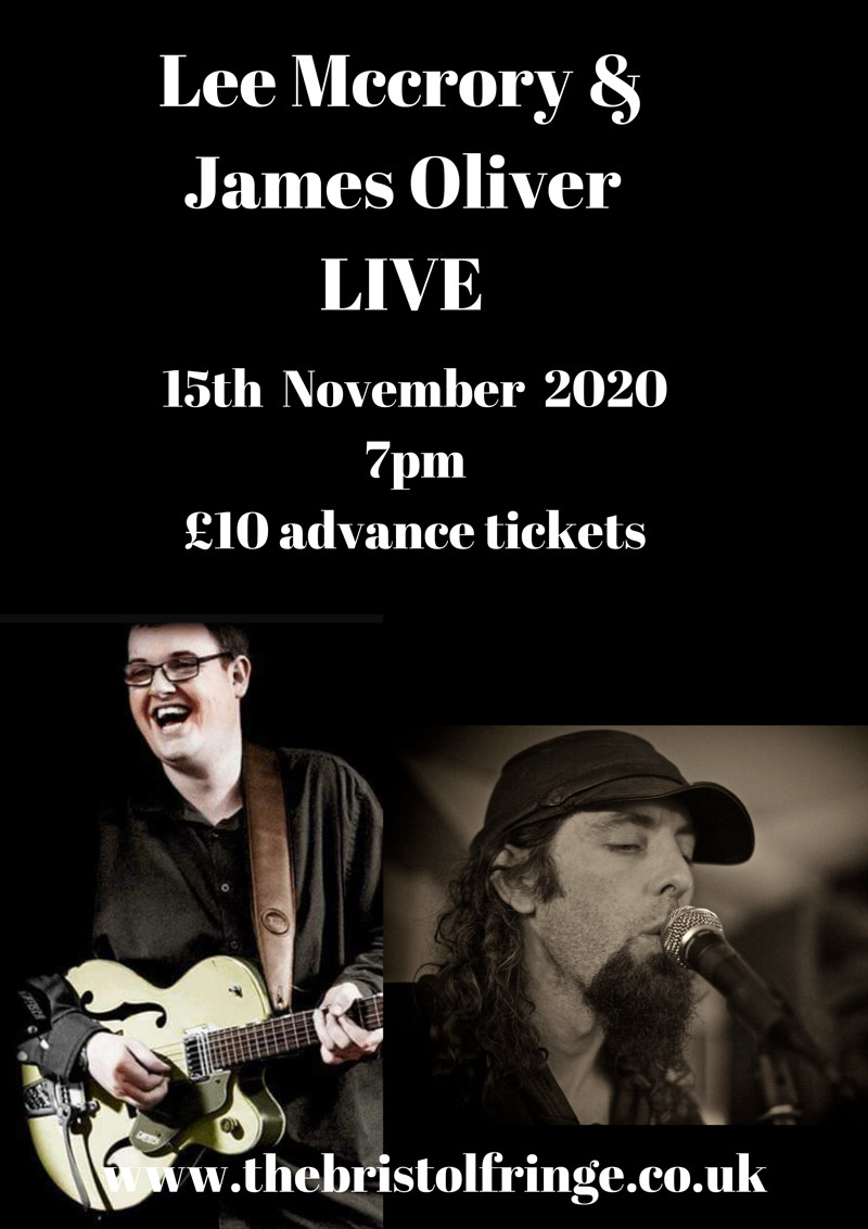 Lee Mccrory and James Or at The Bristol Fringe