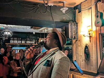 Marvin Muoneké meets Jack Calloway at The Bristol Fringe