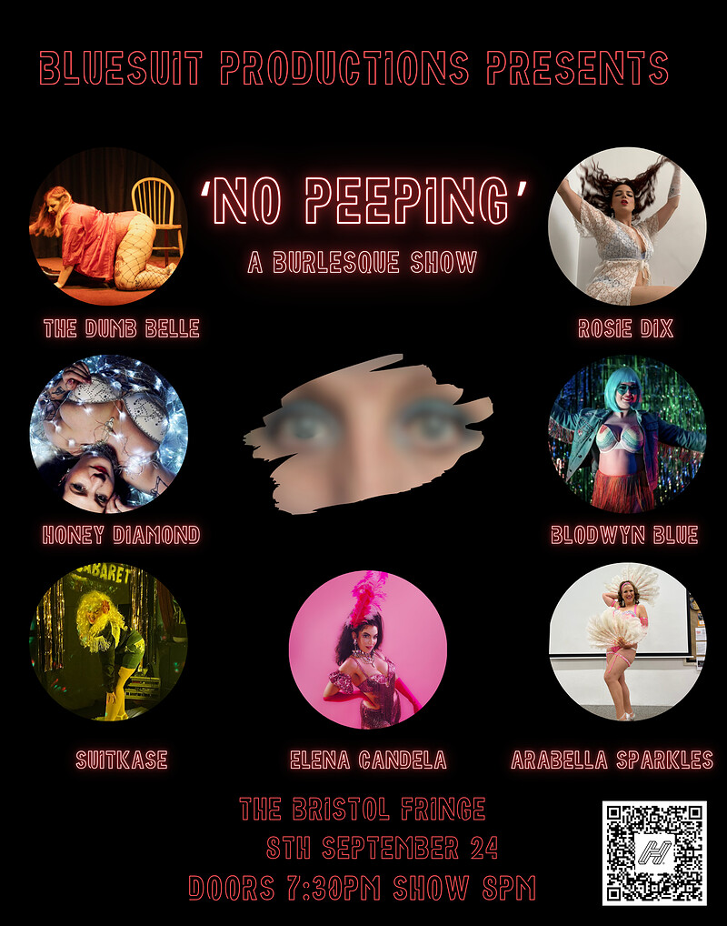 No Peeping at The Bristol Fringe