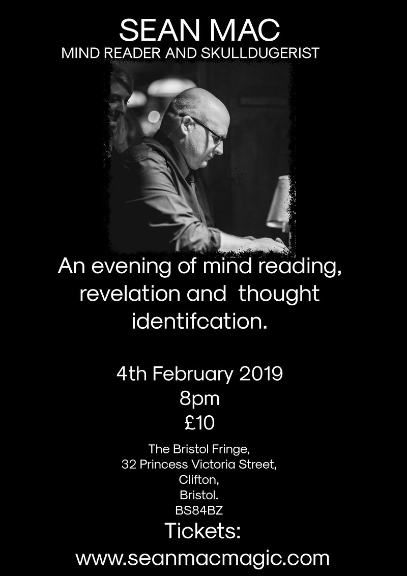 Sean Mac at The Bristol Fringe