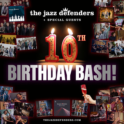 The Jazz Defenders - 10th Birthday Bash at The Bristol Fringe