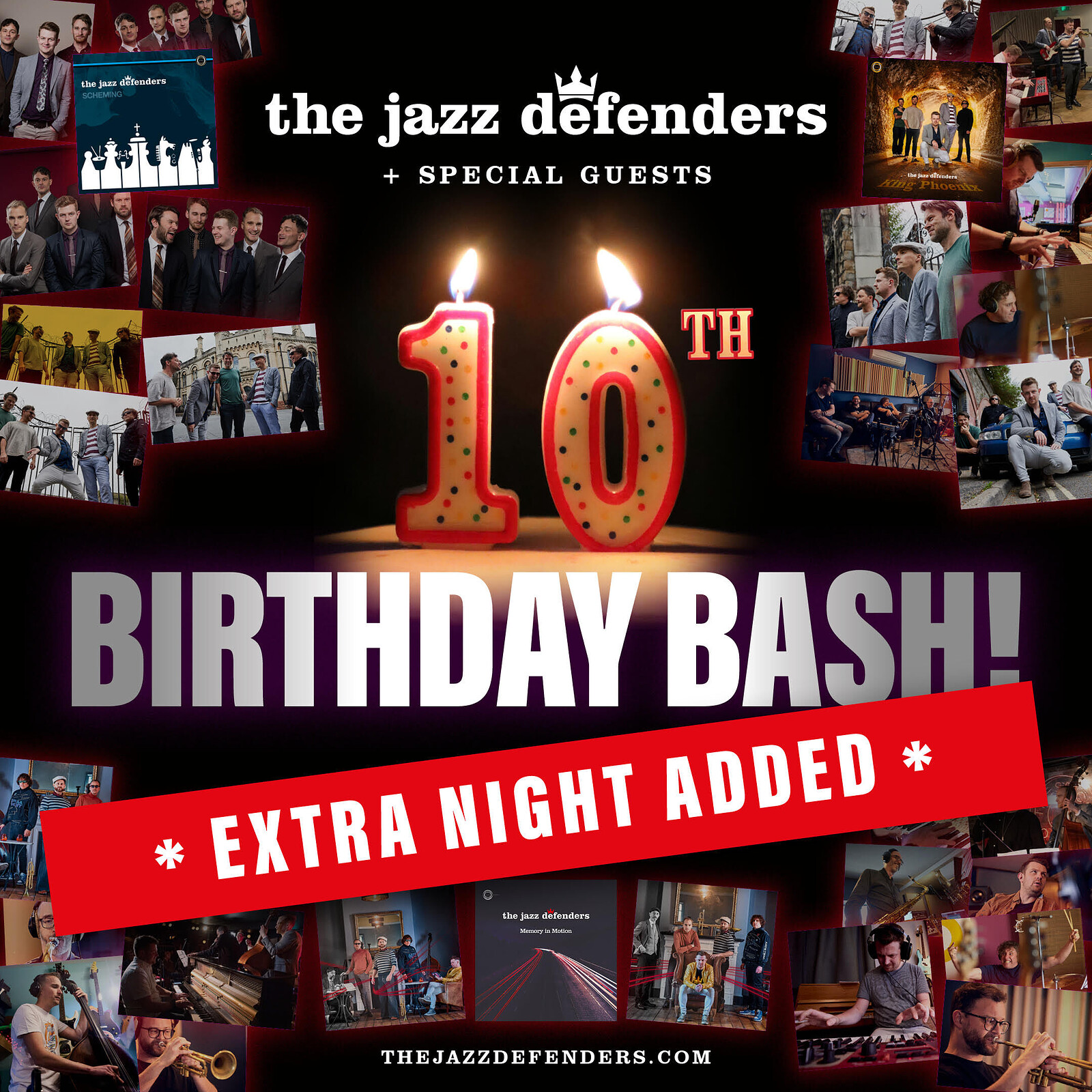 The Jazz Defenders - 10th Birthday Bash at The Bristol Fringe
