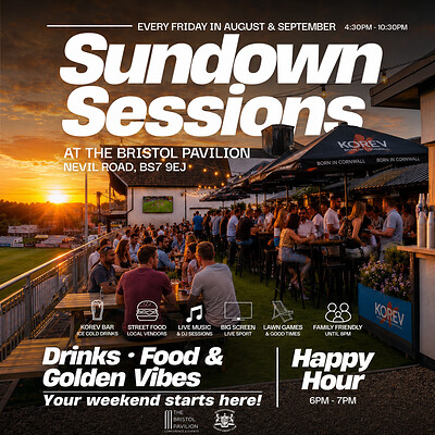 SUNDOWN SESSIONS at The Bristol Pavilion