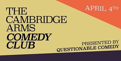 The Cambridge Arms Comedy Club at The Cambridge Arms