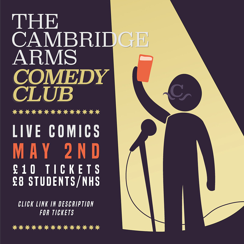 The Cambridge Arms Comedy Club at The Cambridge Arms