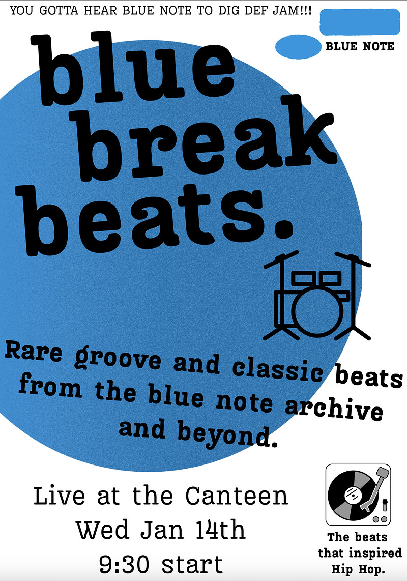 Blue Break Beats at The Canteen