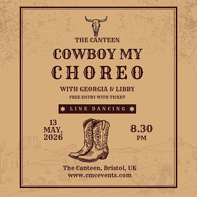 Cowboy My Choreo - CMC Events at The Canteen