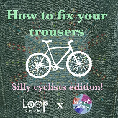 How to fix your trousers - silly cyclist edition at The Canteen